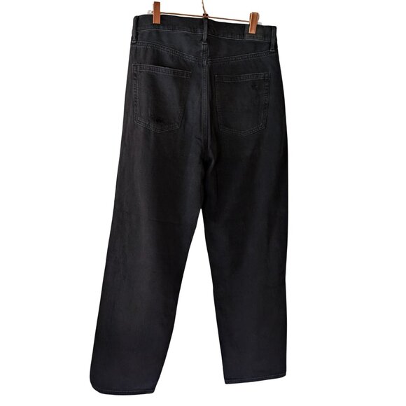 American Eagle Outfitters Highest Rise 90's Boyfriend Jeans in Washed Black - Picture 2 of 6